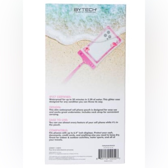 NWT Waterproof Phone Pouch With Neck Strap - Picture 3 of 5